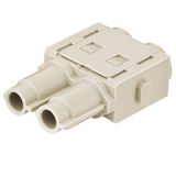 Han 70A crimp module, female