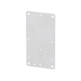 Mounting plate (Housing), Klippon TB (Terminal Box), prepunched, 91 x 