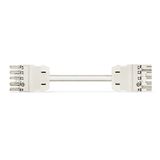 pre-assembled interconnecting cable Cca Socket/plug white