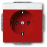 20 EUCNB-12-82 CoverPlates (partly incl. Insert) future®, Busch-axcent®, solo®; carat®; Busch-dynasty® red RAL 3020