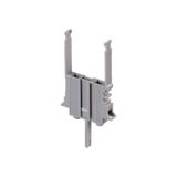 BNT 2, SHORT CIRCUIT PLUGS, GREY, 6X35X78.5MM, DIN RAIL MOUNT