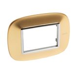 cover plate 3m satin gold