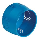 Flush mounting box ø 60mm light blue