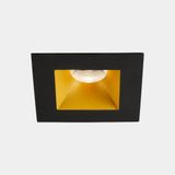 Downlight Play Deco Symmetrical Square Fixed 17.7W LED neutral-white 4000K CRI 90 33º ON-OFF Black/Gold IP54 1610lm