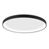 2700K Triac Dimmable Sandy Black Aluminium   & Acrylic  LED 30 Watt 230 Volt  1785Lm IP20   D: 38 H: 6 cm