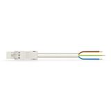 pre-assembled connecting cable Eca Plug/open-ended white