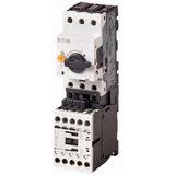 DOL starter, 380 V 400 V 415 V: 7.5 kW, Ir= 10 - 16 A, 230 V 50 Hz, 240 V 60 Hz, Alternating voltage