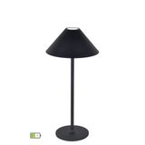 Table Light Black Cone