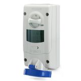 INTERLOCKED SOCKET 3P+N+E IP67 16A 9h