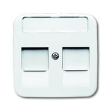 1800-214-500 CoverPlates (partly incl. Insert) carat® Alpine white