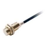 Proximity sensor, inductive, brass-nickel, M18, shielded, 5 mm, NC, 2 E2E 8562G