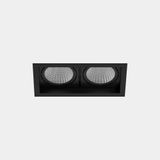 Downlight MULTIDIR TRIM BIG 71.6W LED warm-white 3000K CRI 90 14.5º ON-OFF Black IN IP20 / OUT IP54 7838lm