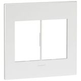 Arteor™ - Plate - American standard - square - 2 x 3 mod - 4'' x 4'' - White