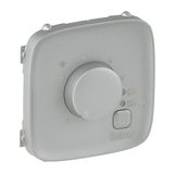 Cover plate Valena Allure - floor heating thermostat - aluminium