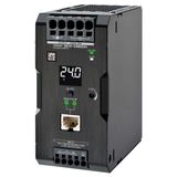 Book type power supply, 480 W, 24 VDC, 20 A, DIN rail mounting, Push-i S8VK6003E