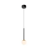 Lucide CALINA - Hanging lamp - Ø 9.9 cm - LED Dimming. - 1x7W 2560K/2750K - Black