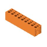 PCB terminal, 7.50 mm, Number of poles: 9, Conductor outlet direction: