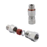 Ex cable gland (metal), straight, 1/2" NPT, 13.6 mm, OD min. 8 - OD ma