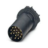 Flush-type connector