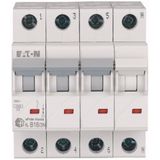 Miniature circuit breaker (MCB), 16 A, 3p+N, characteristic: B