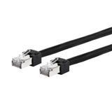 Patch cord Cat.6 Ultraflex500 VoIP AWG 26 1.5 m black