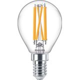 PHILIPS LED lustre.filam. Warmglow P45 4.5W/40W E14 2200-2700K 470lm Dim 15Y BL