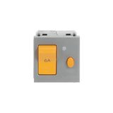 N2234.1 PL MCB + RCD Built-in device Rocker 1 pole, Silver - Zenit