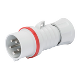 STRAIGHT PLUG HP - IP44/IP54 - 3P+N+E 16A 380-415V 50/60HZ - RED - 6H -  FAST WIRING