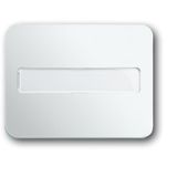 1781-24G CoverPlates (partly incl. Insert) carat® Studio white