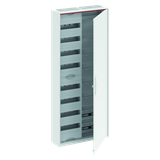 CA28VM ComfortLine Compact distribution board, Surface mounting, 96 SU, Isolated (Class II), IP44, Field Width: 2, Rows: 8, 1250 mm x 550 mm x 160 mm