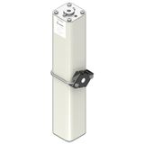 Fuse-link, high speed, 450 A, DC 4000 V, size 2, 75 x 155 x 414 mm, aR, IEC, with indicator