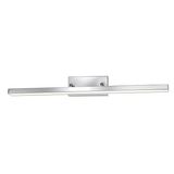 Chrome Aluminium & Acrylic LED 12 Watt 230 Volt 874Lm 3000K IP44 L: 49 W 1: 3 W 2: 7.5 H: 6.5 cm