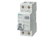 RCBO, 6 kA, 1-pole+N, type AC, 30 mA, B char, In: 5SU1356-0KK32