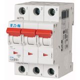 Miniature circuit breaker (MCB), 10 A, 3p, characteristic: C