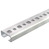 CL2510P2000FS Profile rail perforated, slot 11mm 2000x25x10
