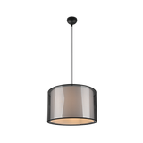 Burton pendant 1-pc E27 matt black