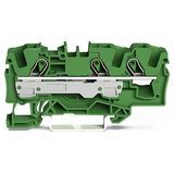 3-conductor through terminal block 6 mm² suitable for Ex e II applicat