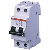 S202MT-K2 Miniature Circuit Breaker - 2P - K - 2 A