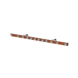 QR6HP3010 Horizontal PE busbar, 30 mm x 600 mm x 4 mm