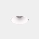 Downlight Play Deco Symmetrical Round Fixed Trimless 6.4W LED warm-white 2700K CRI 90 28º ON-OFF Trimless/White IP54 571lm