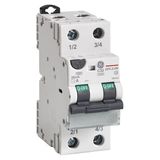 DPC100 AC C10/010 Residual Current Circuit Breaker with Overcurrent Protection 2P AC type 10 mA