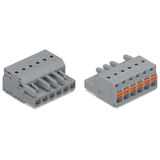 2231-112/026-000 1-conductor female connector; push-button; Push-in CAGE CLAMP®