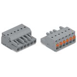 2231-110/026-000 1-conductor female connector; push-button; Push-in CAGE CLAMP®