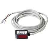 Proximity switch, optical, long range 80cm, 4L, 10-30VDC, PNP, cable