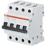 S203-K4NA Miniature Circuit Breaker - 3+NP - K - 4 A