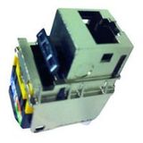 RJ45 socket category 6A STP Keystone metal shielding 360°