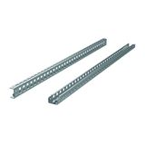 Mounting profiles (pair) L=1800 mm with mounting accessories