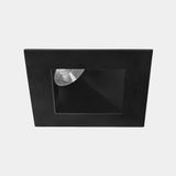 Downlight Play Deco Asymmetrical Square Fixed 12W LED warm-white 3000K CRI 90 34.4º Black/Black IP54 1271lm