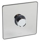 Synergy Sleek universal rotary dimmer (LED & Halogen) - 300W - Polished Stainless Steel