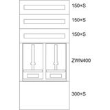 BP-U-3S-NN-600/12-2Z Eaton xEnergy Basic meter cabinet equipped